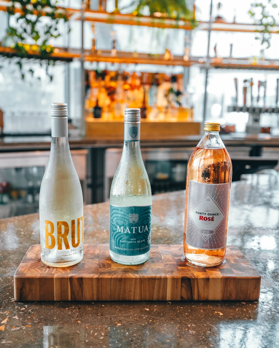 Photo Wine that goes with salmon